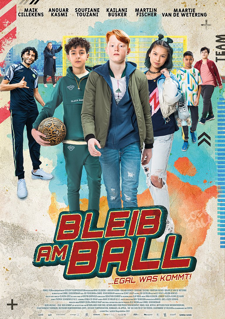 Filmplakat des Films Bleib am Ball - egal was kommt!