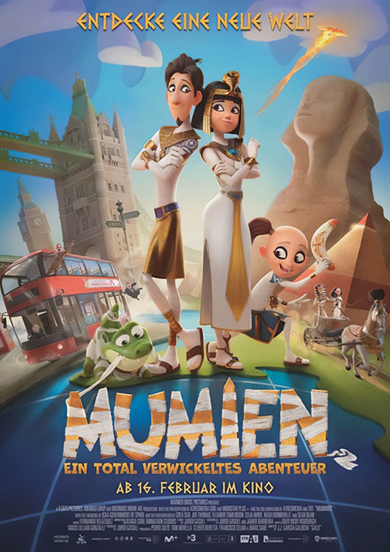 Filmplakat des Films Mumien - Ein total verwickeltes Abenteuer