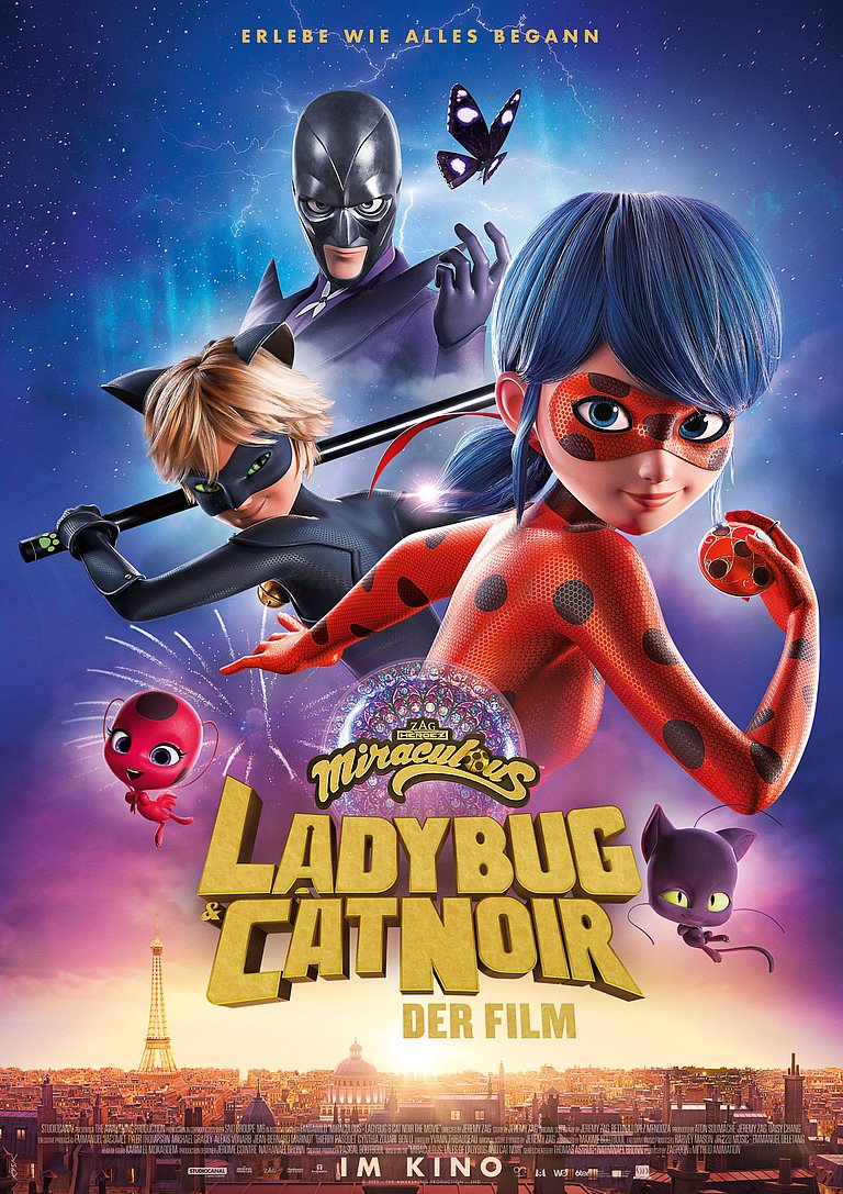 Filmplakat des Films Miraculous: Ladybug & Cat Noir - Der Film
