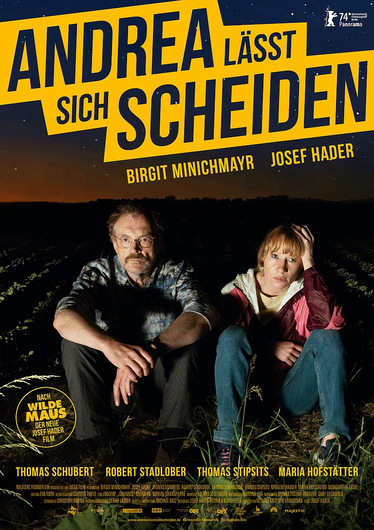 Filmplakat des Films Andrea lässt sich scheiden