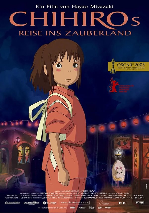 Filmplakat des Films Chihiros Reise ins Zauberland
