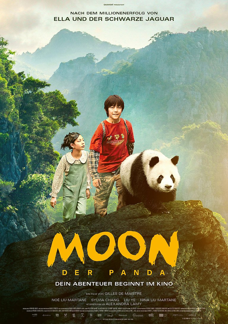 Filmplakat des Films Moon, der Panda
