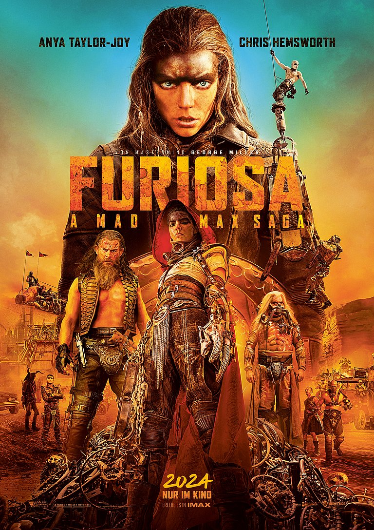 Filmplakat des Films Furiosa: A Mad Max Saga