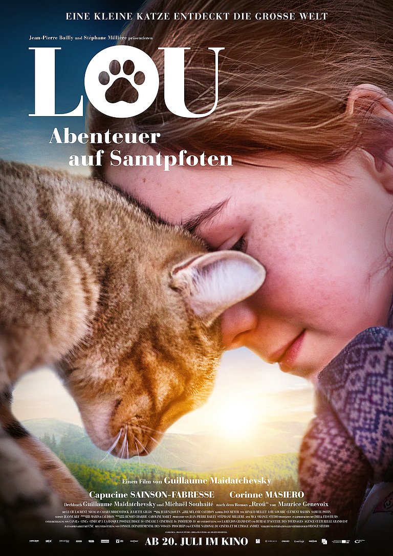 Filmplakat des Films Lou - Abenteuer auf Samtpfoten
